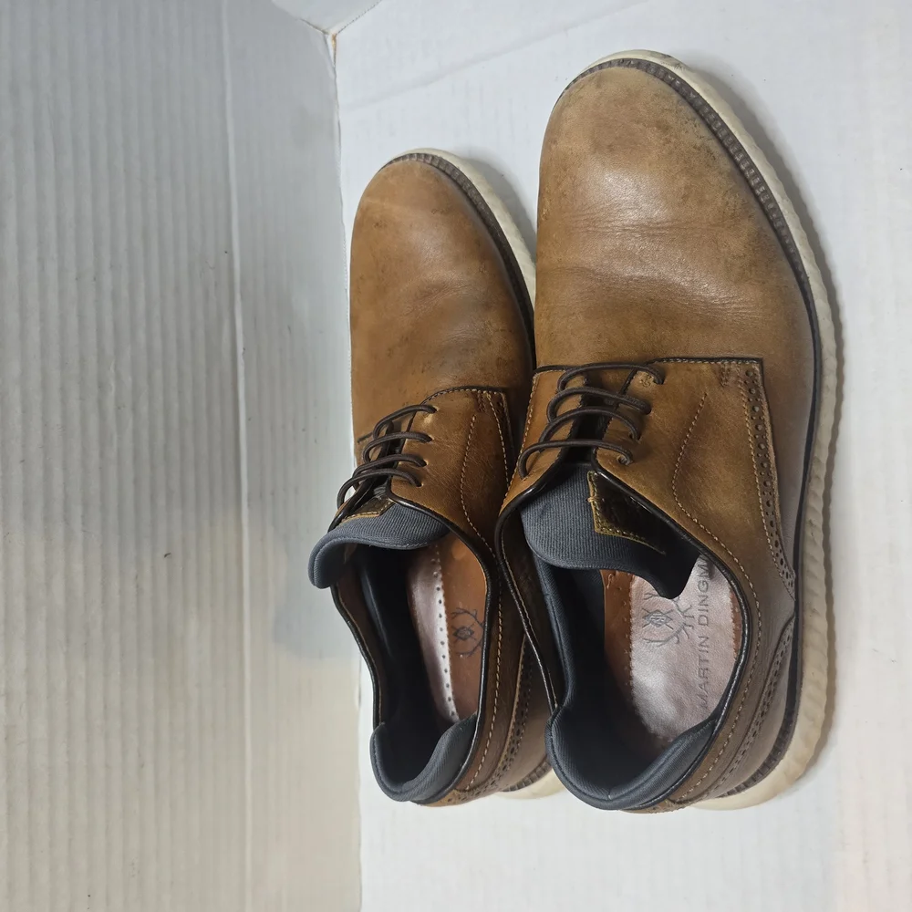 Martin‎ Dingman Men's Brown Leather Shoes